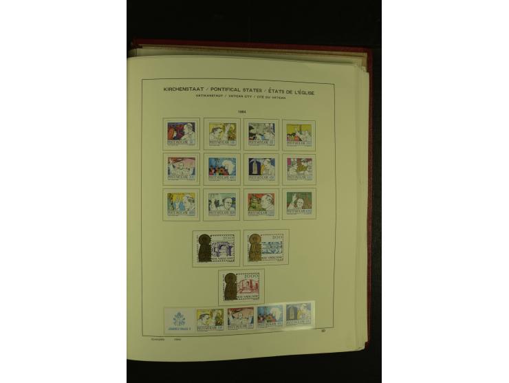 1929/2001, postfrische, ungebrauchte und gestempelte Sammlung, Mi.-Nr. 39-44 gestempelt, sign. Vossen, Attest Raybaudi