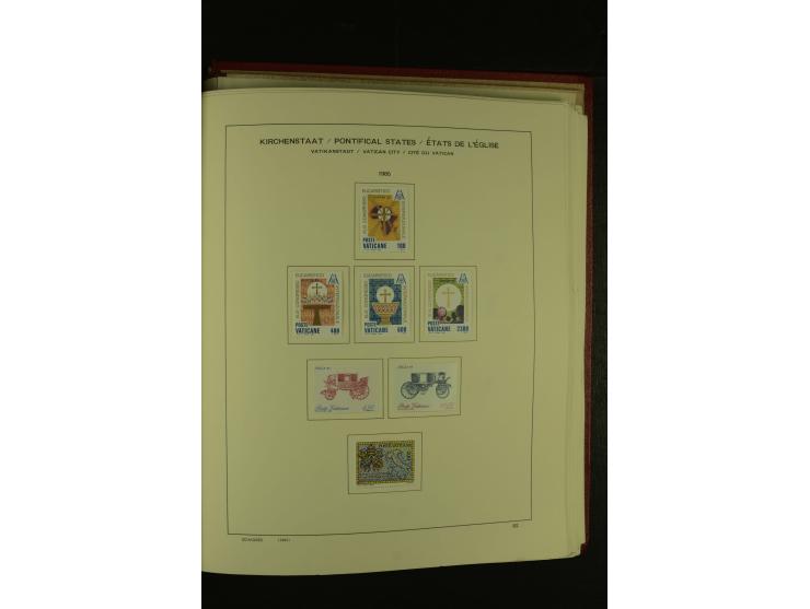 1929/2001, postfrische, ungebrauchte und gestempelte Sammlung, Mi.-Nr. 39-44 gestempelt, sign. Vossen, Attest Raybaudi