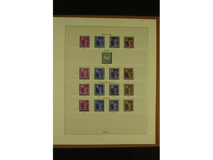 1840/1999, umfangreiche gestempelte Sammlung ab Mi.-Nr. 1 mit einigen besseren und kpl. Ausgaben mit u.a. Mi.-Nr. 2 b (FA Prö