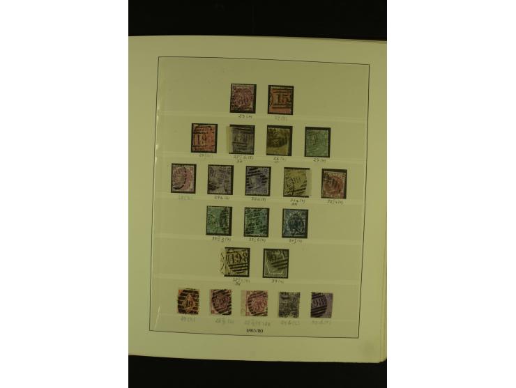 1840/1999, umfangreiche gestempelte Sammlung ab Mi.-Nr. 1 mit einigen besseren und kpl. Ausgaben mit u.a. Mi.-Nr. 2 b (FA Prö