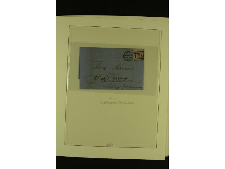 1840/1999, umfangreiche gestempelte Sammlung ab Mi.-Nr. 1 mit einigen besseren und kpl. Ausgaben mit u.a. Mi.-Nr. 2 b (FA Prö