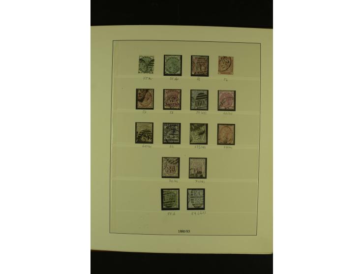 1840/1999, umfangreiche gestempelte Sammlung ab Mi.-Nr. 1 mit einigen besseren und kpl. Ausgaben mit u.a. Mi.-Nr. 2 b (FA Prö