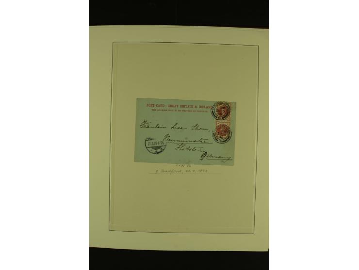 1840/1999, umfangreiche gestempelte Sammlung ab Mi.-Nr. 1 mit einigen besseren und kpl. Ausgaben mit u.a. Mi.-Nr. 2 b (FA Prö