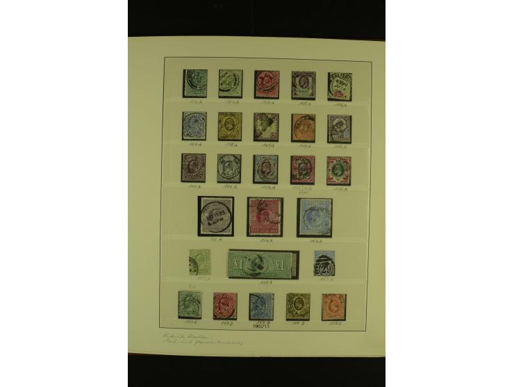 1840/1999, umfangreiche gestempelte Sammlung ab Mi.-Nr. 1 mit einigen besseren und kpl. Ausgaben mit u.a. Mi.-Nr. 2 b (FA Prö