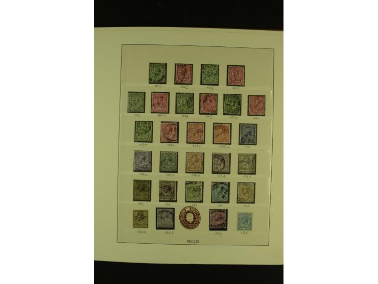 1840/1999, umfangreiche gestempelte Sammlung ab Mi.-Nr. 1 mit einigen besseren und kpl. Ausgaben mit u.a. Mi.-Nr. 2 b (FA Prö