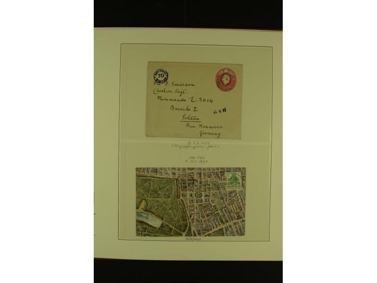 1840/1999, umfangreiche gestempelte Sammlung ab Mi.-Nr. 1 mit einigen besseren und kpl. Ausgaben mit u.a. Mi.-Nr. 2 b (FA Prö