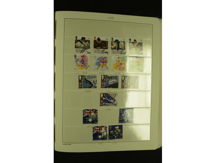 1840/1999, umfangreiche gestempelte Sammlung ab Mi.-Nr. 1 mit einigen besseren und kpl. Ausgaben mit u.a. Mi.-Nr. 2 b (FA Prö