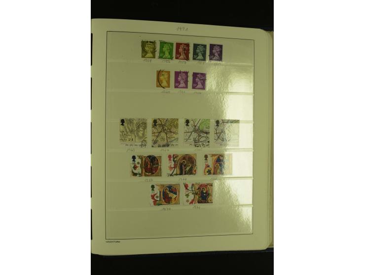 1840/1999, umfangreiche gestempelte Sammlung ab Mi.-Nr. 1 mit einigen besseren und kpl. Ausgaben mit u.a. Mi.-Nr. 2 b (FA Prö