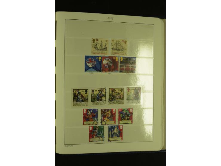 1840/1999, umfangreiche gestempelte Sammlung ab Mi.-Nr. 1 mit einigen besseren und kpl. Ausgaben mit u.a. Mi.-Nr. 2 b (FA Prö