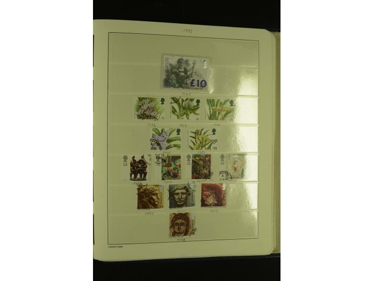 1840/1999, umfangreiche gestempelte Sammlung ab Mi.-Nr. 1 mit einigen besseren und kpl. Ausgaben mit u.a. Mi.-Nr. 2 b (FA Prö