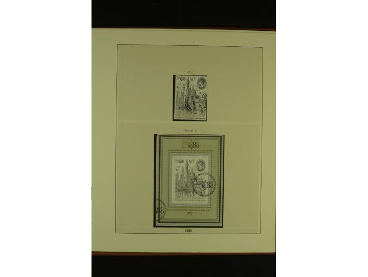 1840/1999, umfangreiche gestempelte Sammlung ab Mi.-Nr. 1 mit einigen besseren und kpl. Ausgaben mit u.a. Mi.-Nr. 2 b (FA Prö