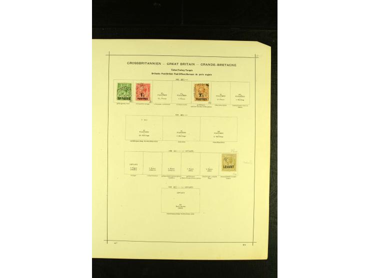 1841/1937, vorwiegend gestempelte Sammlung mit wenigen besseren, meist gute Erhaltung