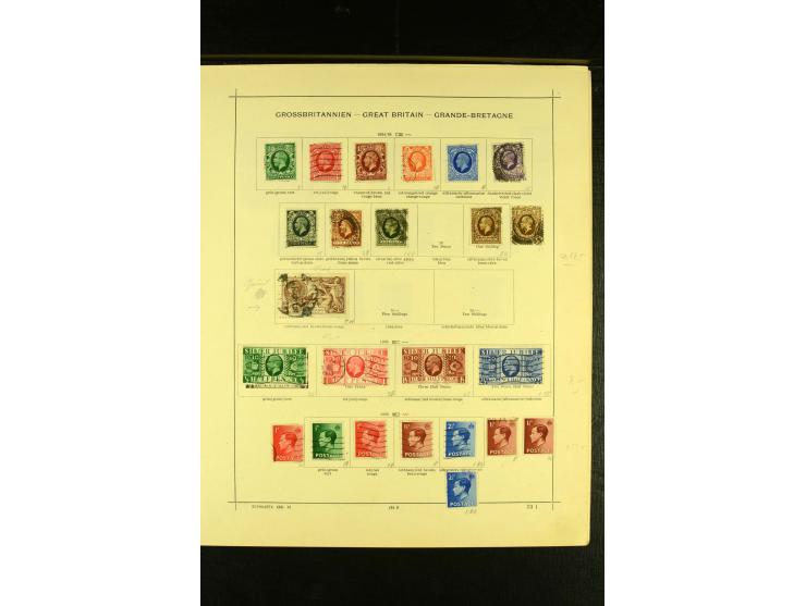 1841/1937, vorwiegend gestempelte Sammlung mit wenigen besseren, meist gute Erhaltung