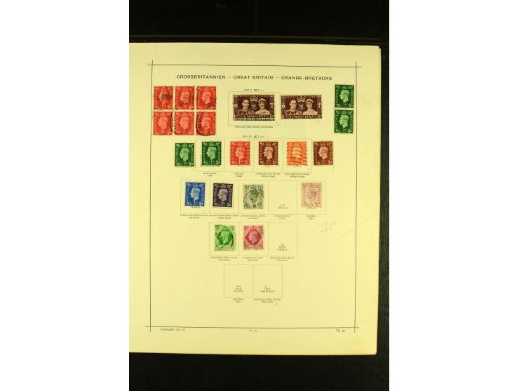 1841/1937, vorwiegend gestempelte Sammlung mit wenigen besseren, meist gute Erhaltung