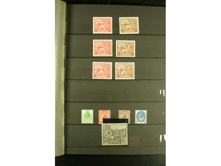 1924/81, postfrische und etwas ungebrauchte Sammlung der Sondermarken, dabei Mi.-Nr. 174, Phosphorstreifen-Ausdrucke etc.