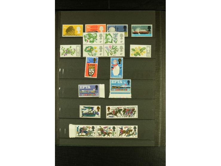 1924/81, postfrische und etwas ungebrauchte Sammlung der Sondermarken, dabei Mi.-Nr. 174, Phosphorstreifen-Ausdrucke etc.