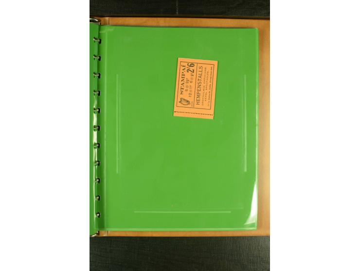 1936/60 (ca.), 7 postfrische Markenheftchen, dazu 4 irische, dabei kopfstehende Wz. etc.