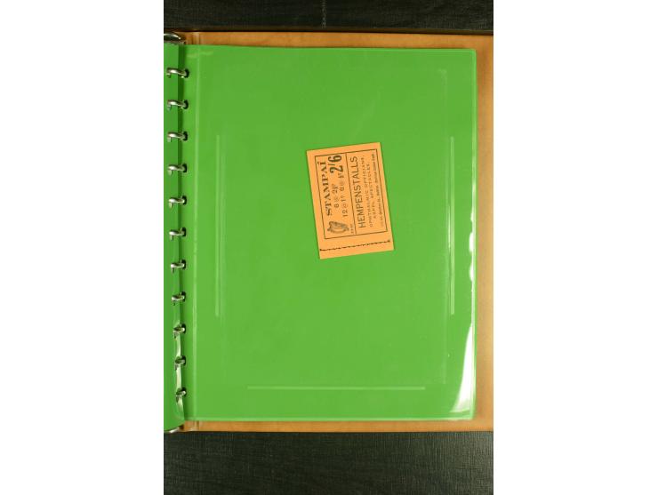1936/60 (ca.), 7 postfrische Markenheftchen, dazu 4 irische, dabei kopfstehende Wz. etc.