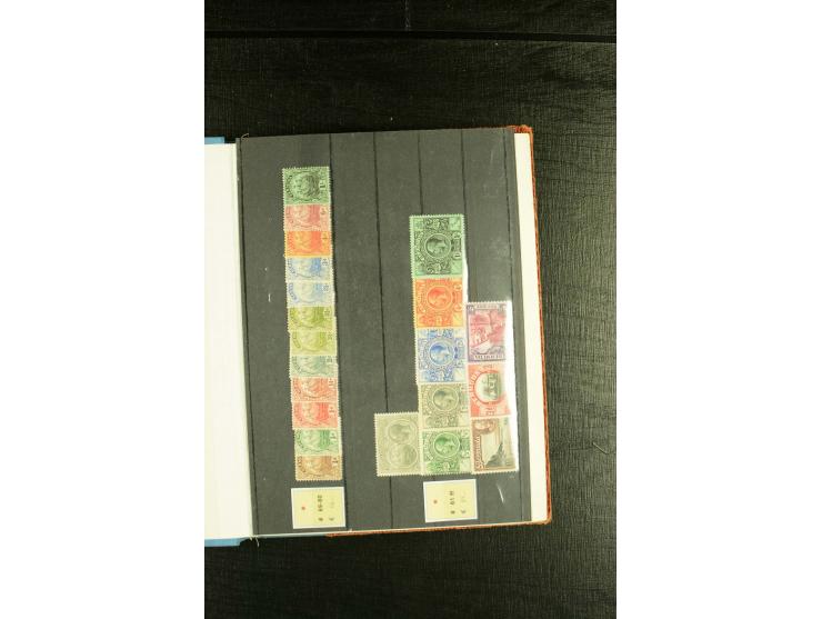 1865/1978, postfrische, ungebrauchte und gestempelte Sammlung mit diversen guten Werten, dazu einige moderne Briefe