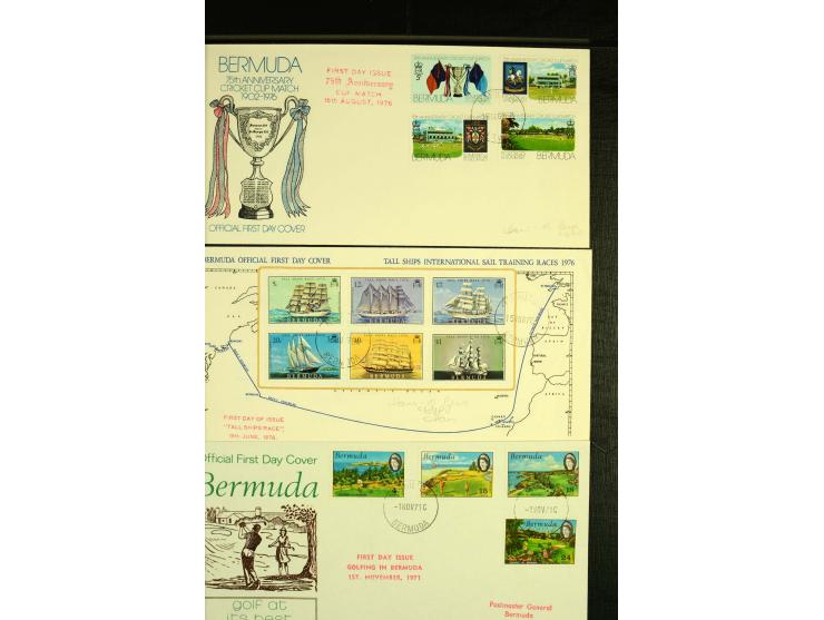1865/1978, postfrische, ungebrauchte und gestempelte Sammlung mit diversen guten Werten, dazu einige moderne Briefe
