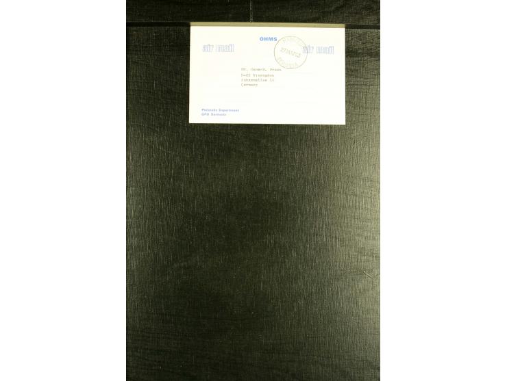1865/1978, postfrische, ungebrauchte und gestempelte Sammlung mit diversen guten Werten, dazu einige moderne Briefe