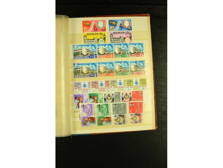 1865/1978, postfrische, ungebrauchte und gestempelte Sammlung mit diversen guten Werten, dazu einige moderne Briefe