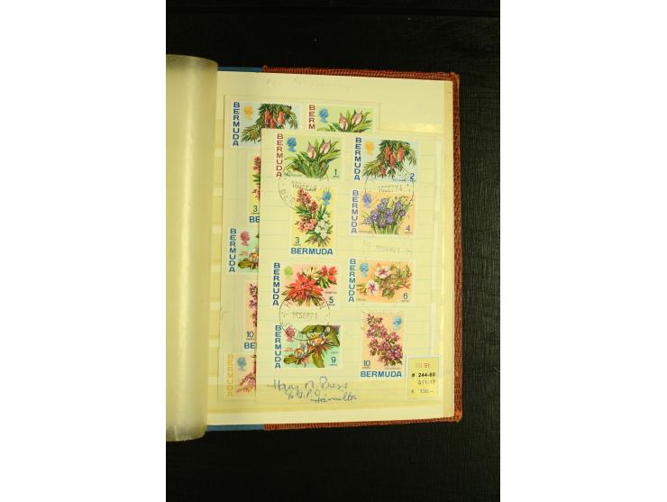 1865/1978, postfrische, ungebrauchte und gestempelte Sammlung mit diversen guten Werten, dazu einige moderne Briefe