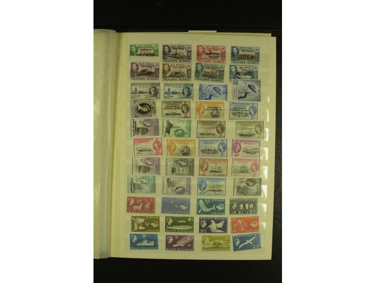1963/2005, in den Hauptnummern augenscheinlich kpl. postfrische Sammlung bis Anfang 2005, dazu Falkland Despesnecies und Sout