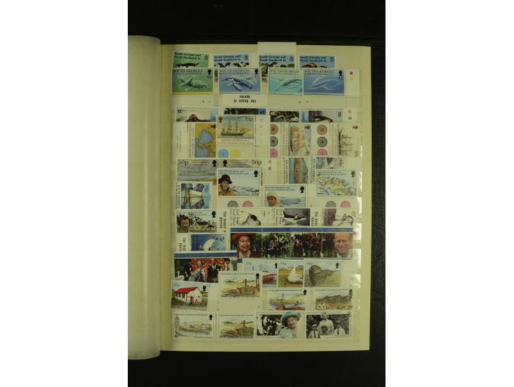 1963/2005, in den Hauptnummern augenscheinlich kpl. postfrische Sammlung bis Anfang 2005, dazu Falkland Despesnecies und Sout