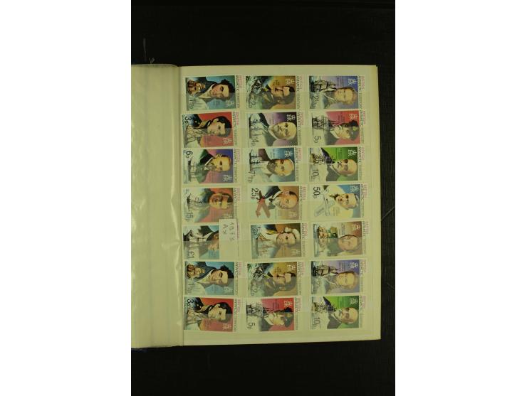 1963/2007, postfrische, mit Unternummern nach Michel kpl. Sammlung im kleinen Einsteckbuch (Mi. ca. 1.970,-)