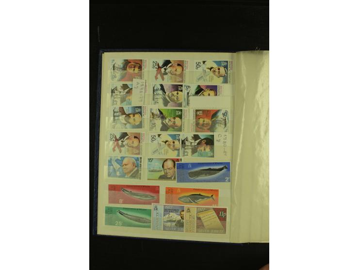 1963/2007, postfrische, mit Unternummern nach Michel kpl. Sammlung im kleinen Einsteckbuch (Mi. ca. 1.970,-)