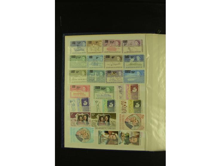 1963/2007, postfrische, mit Unternummern nach Michel kpl. Sammlung im kleinen Einsteckbuch (Mi. ca. 1.970,-)