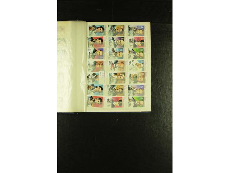 1963/2007, postfrische, mit Unternummern nach Michel kpl. Sammlung im kleinen Einsteckbuch (Mi. ca. 1.970,-)