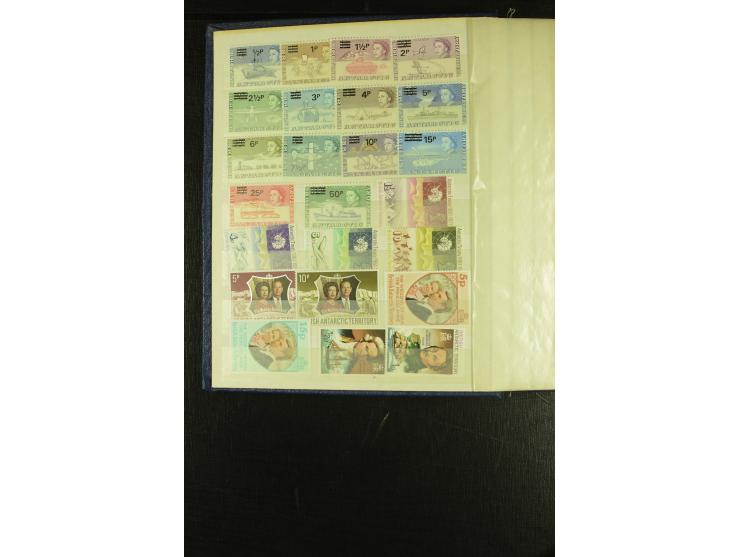 1963/2007, postfrische, mit Unternummern nach Michel kpl. Sammlung im kleinen Einsteckbuch (Mi. ca. 1.970,-)