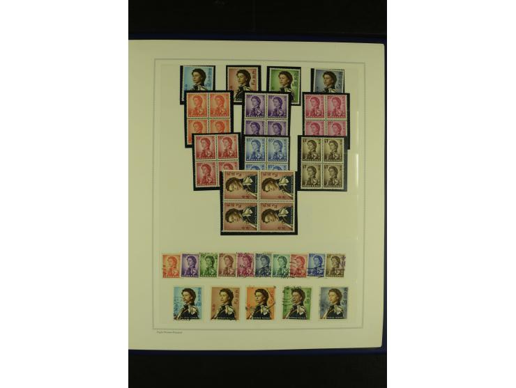 1862/2006, postfrische, ungebrauchte und gestempelte Sammlung mit guten Werten, Sätzen und Block (SG nach Angabe des Einliefe