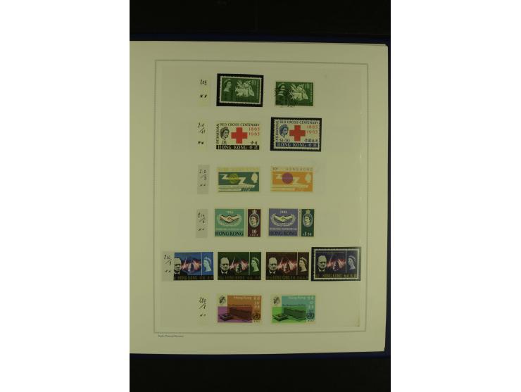 1862/2006, postfrische, ungebrauchte und gestempelte Sammlung mit guten Werten, Sätzen und Block (SG nach Angabe des Einliefe