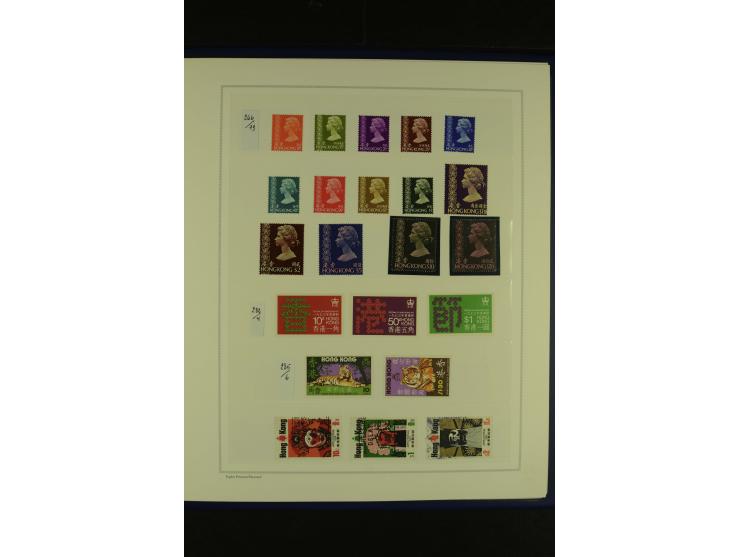 1862/2006, postfrische, ungebrauchte und gestempelte Sammlung mit guten Werten, Sätzen und Block (SG nach Angabe des Einliefe