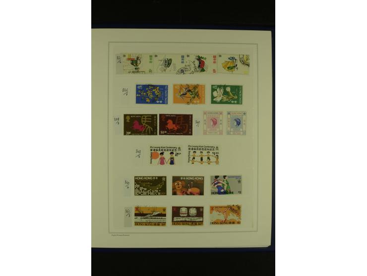 1862/2006, postfrische, ungebrauchte und gestempelte Sammlung mit guten Werten, Sätzen und Block (SG nach Angabe des Einliefe