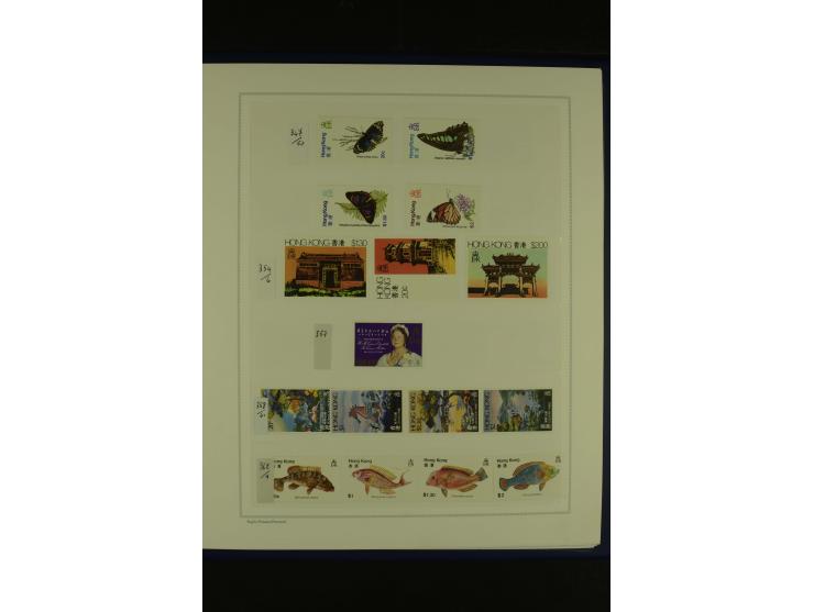 1862/2006, postfrische, ungebrauchte und gestempelte Sammlung mit guten Werten, Sätzen und Block (SG nach Angabe des Einliefe