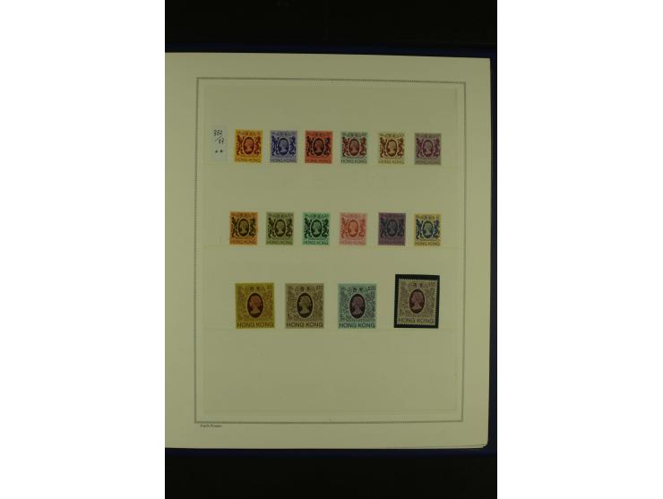 1862/2006, postfrische, ungebrauchte und gestempelte Sammlung mit guten Werten, Sätzen und Block (SG nach Angabe des Einliefe