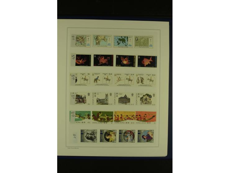 1862/2006, postfrische, ungebrauchte und gestempelte Sammlung mit guten Werten, Sätzen und Block (SG nach Angabe des Einliefe