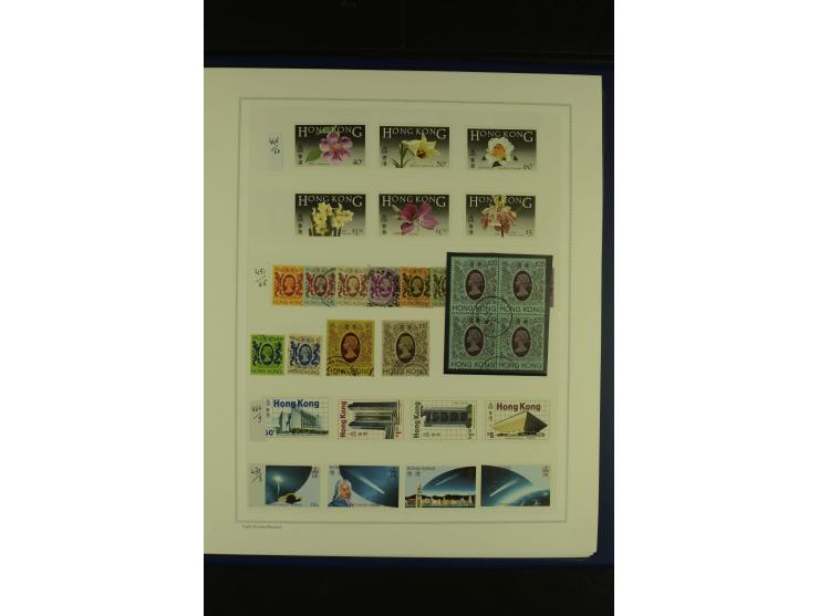 1862/2006, postfrische, ungebrauchte und gestempelte Sammlung mit guten Werten, Sätzen und Block (SG nach Angabe des Einliefe