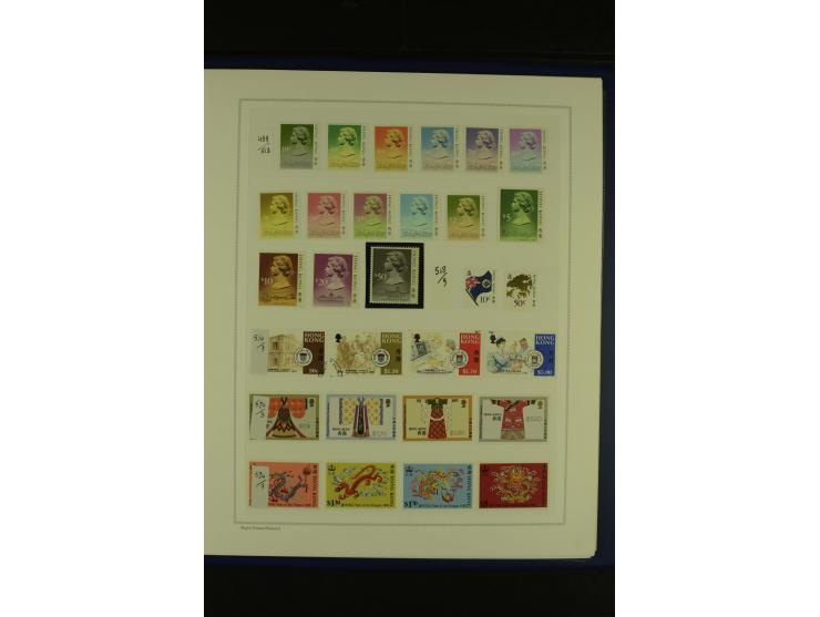1862/2006, postfrische, ungebrauchte und gestempelte Sammlung mit guten Werten, Sätzen und Block (SG nach Angabe des Einliefe