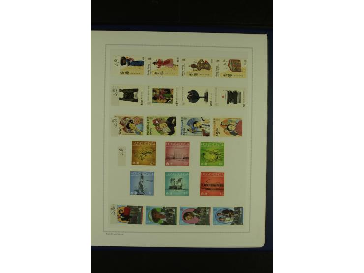 1862/2006, postfrische, ungebrauchte und gestempelte Sammlung mit guten Werten, Sätzen und Block (SG nach Angabe des Einliefe