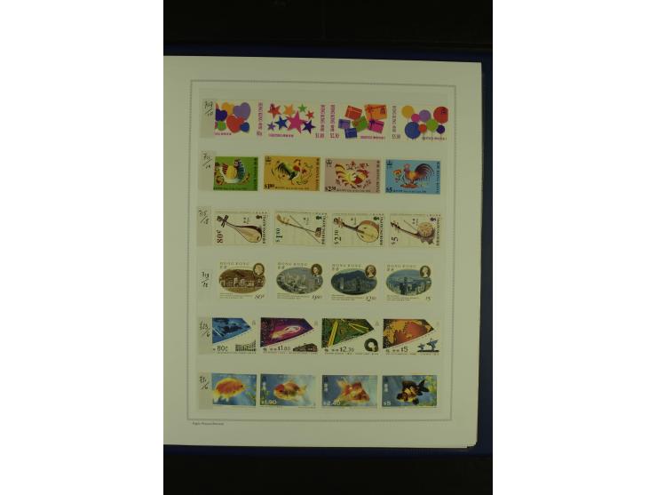 1862/2006, postfrische, ungebrauchte und gestempelte Sammlung mit guten Werten, Sätzen und Block (SG nach Angabe des Einliefe
