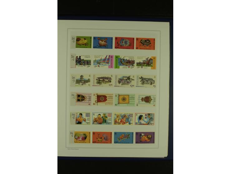 1862/2006, postfrische, ungebrauchte und gestempelte Sammlung mit guten Werten, Sätzen und Block (SG nach Angabe des Einliefe