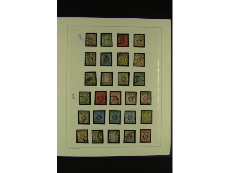 1862/2006, postfrische, ungebrauchte und gestempelte Sammlung mit guten Werten, Sätzen und Block (SG nach Angabe des Einliefe