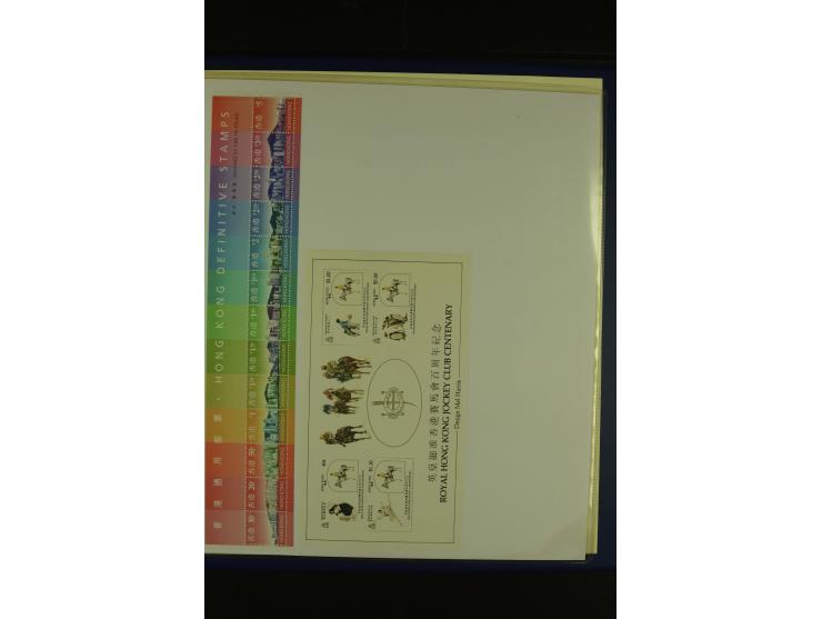 1862/2006, postfrische, ungebrauchte und gestempelte Sammlung mit guten Werten, Sätzen und Block (SG nach Angabe des Einliefe