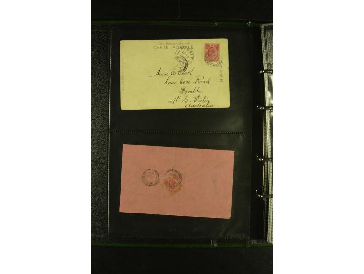 1910/60 (ca.), rund 160 Briefe, überwiegend Singapur, dabei Luftpost, Reco etc.