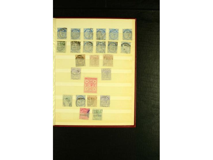 1863/1956, ungebrauchte und gestempelte Partie mit Doubletten, dabei Mi.-Nr. 1, 2 (4), 3 Vorläufer etc.